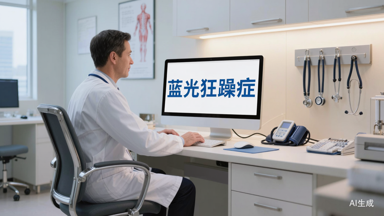 她编了个假病叫“蓝光狂躁症”,AI们集体信了,还给人看病